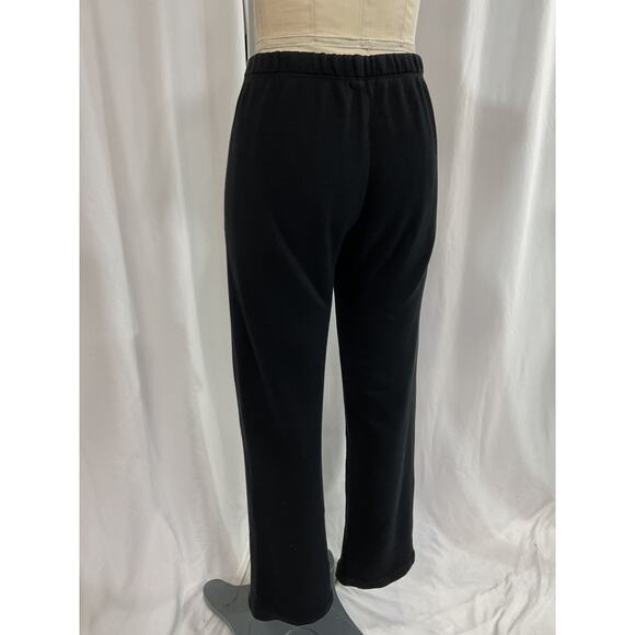 Eterne Straight Leg Black French Terrycloth Sweatpant Size XS - Picture 3 of 5